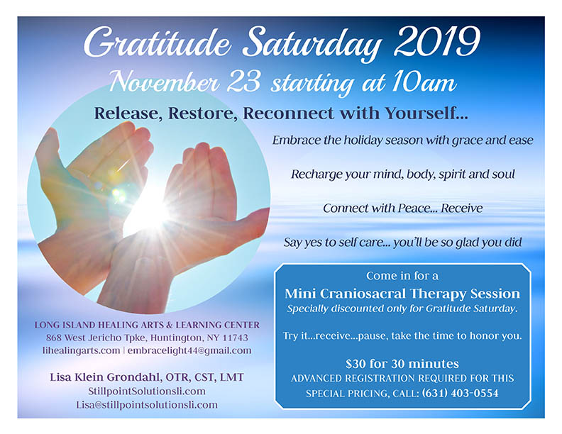 gratitude saturday 2019